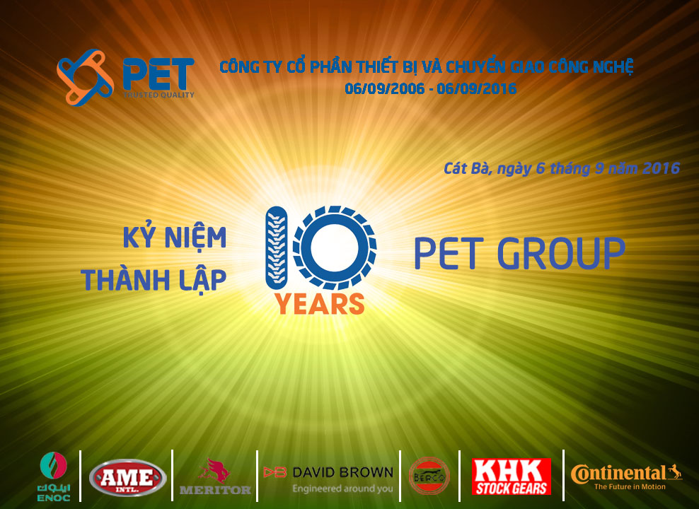 PETGROUP Celebrates 10th Anniversary 